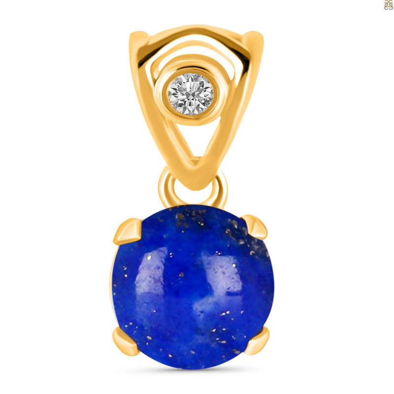 Lapis Pendant LLP-RDP-559-V-LOOP.