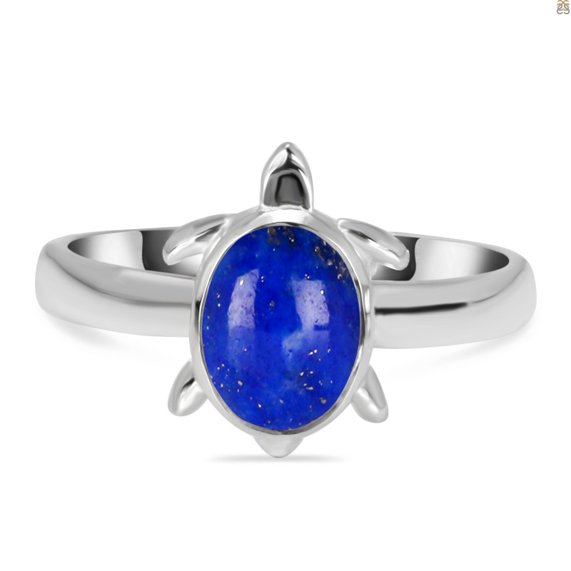 Lapis Turtle Ring LLP-RDR-78.