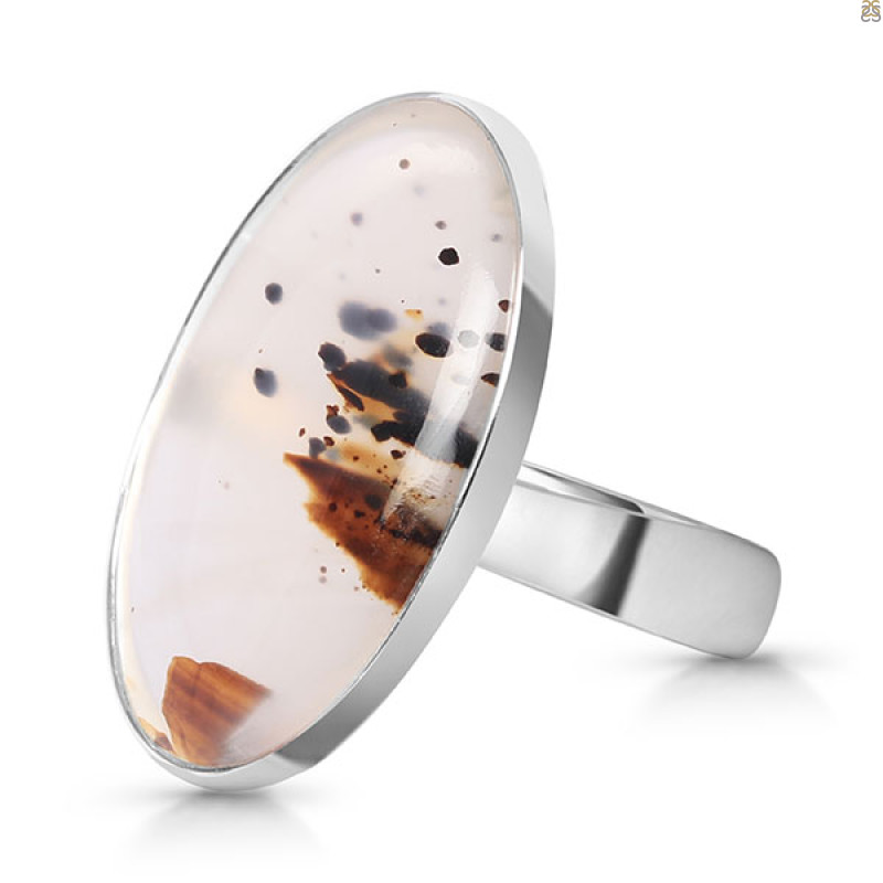Montana Agate Ring-R-Size-8 MTA-2-67