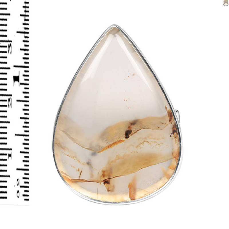 Montana Agate Ring-R-Size-8 MTA-2-92