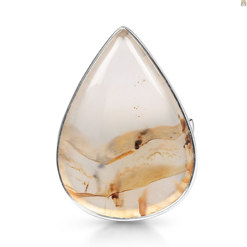 Montana Agate Ring-R-Size-8 MTA-2-92