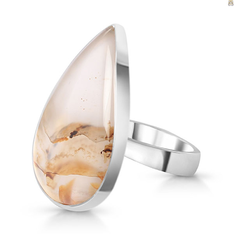 Montana Agate Ring-R-Size-8 MTA-2-92