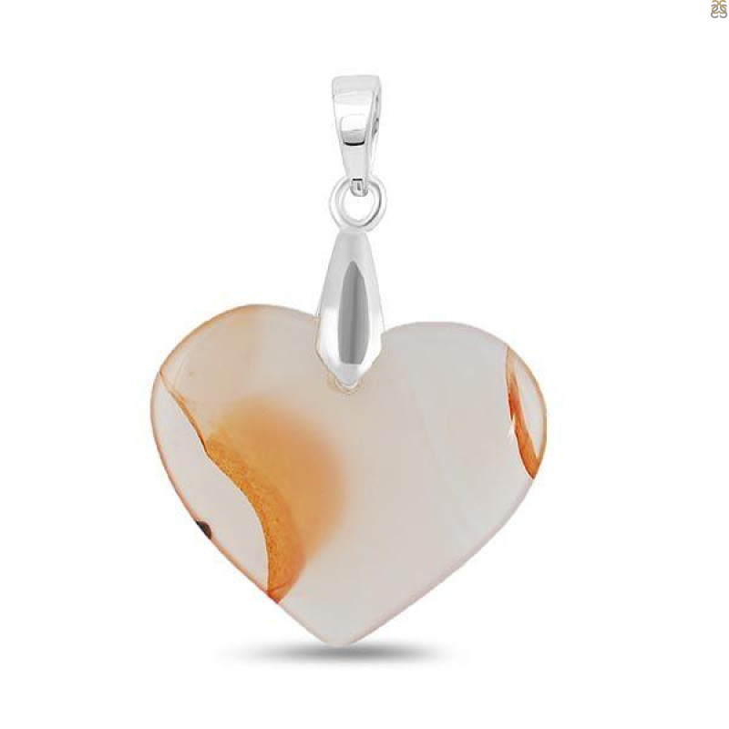Montana Agate Drill Pendant-SP MTAA-1-226