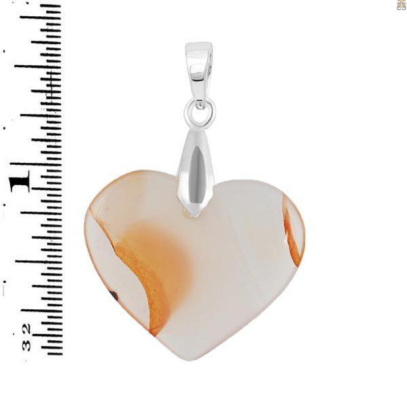 Montana Agate Drill Pendant-SP MTAA-1-226
