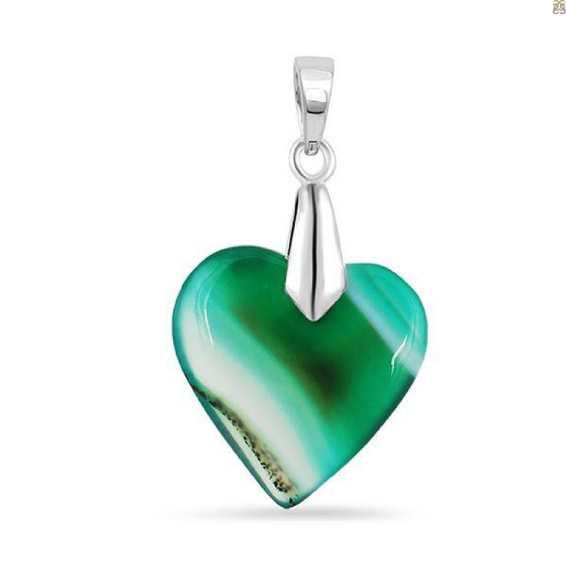 Montana Agate Drill Pendant-SP MTAA-1-305