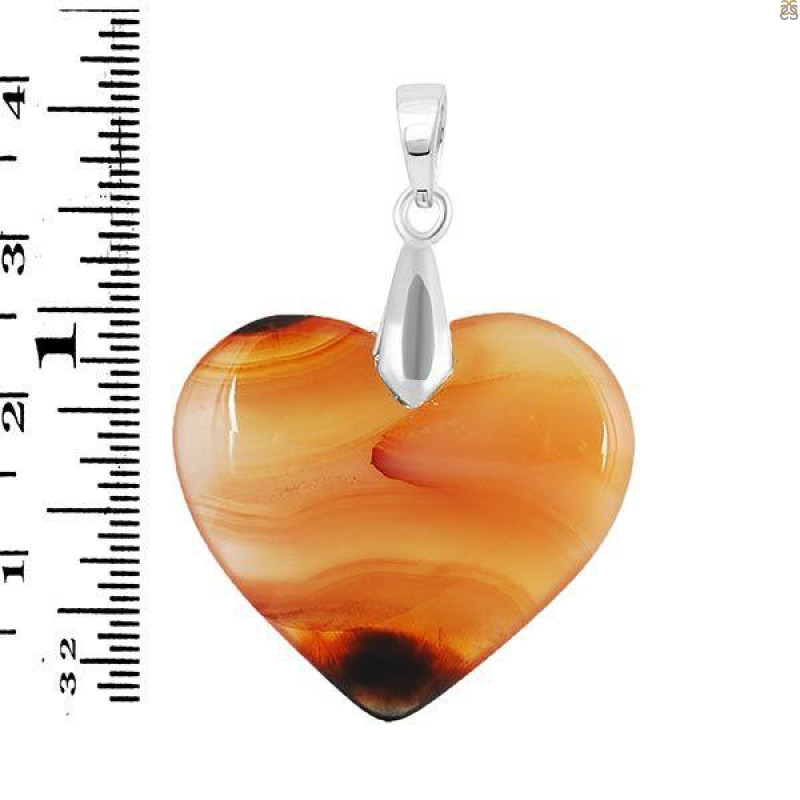 Montana Agate Drill Pendant-SP MTAA-1-324