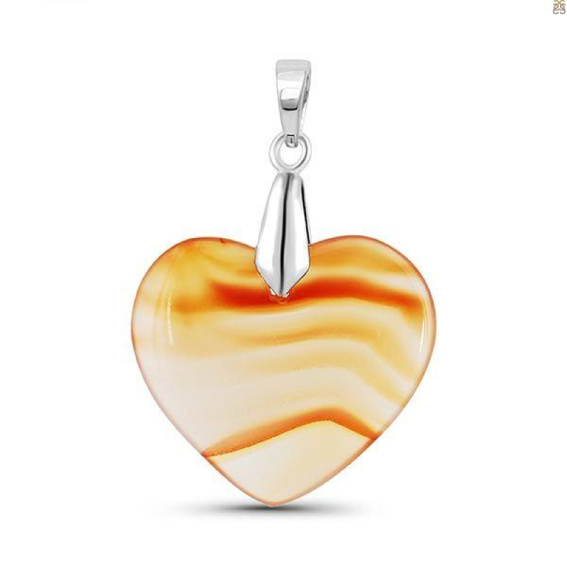 Montana Agate Drill Pendant-SP MTAA-1-334