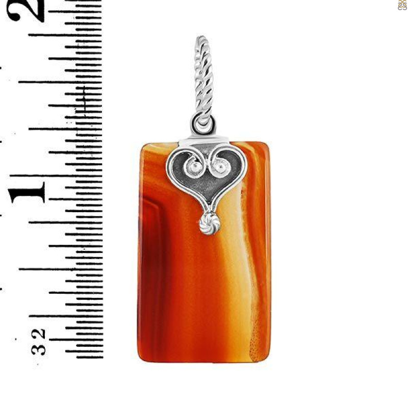 Montana Agate Drill Pendant-SP MTAA-1-359