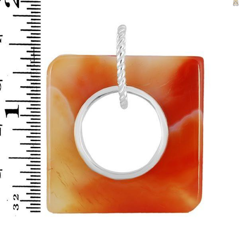 Montana Agate Donut Pendant-SP MTAA-1-96