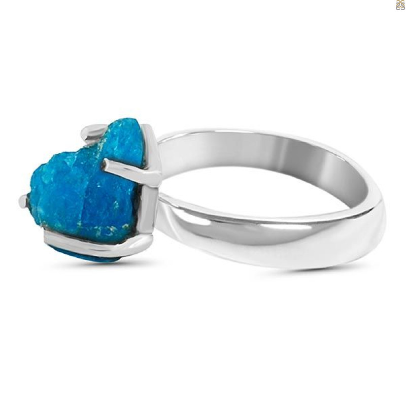 Neon Apatite Rough Adjustable Ring-ADJ-R NAR-2-123