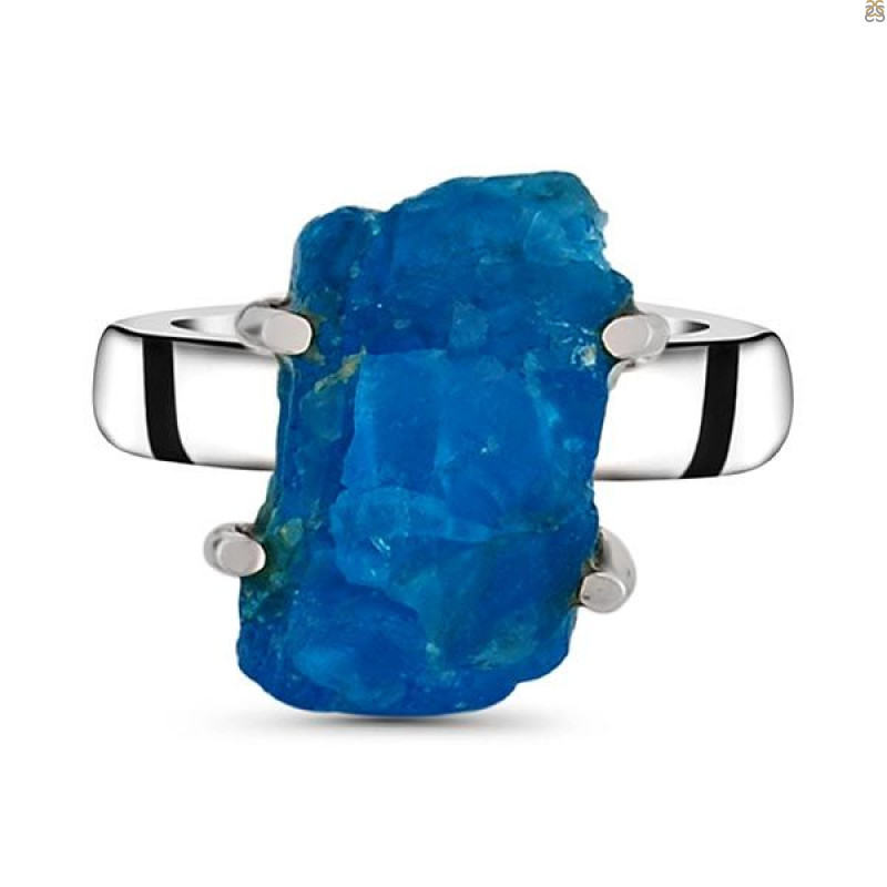 Neon Apatite Rough Adjustable Ring-ADJ-R NAR-2-99