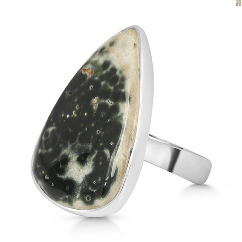Ocean Jasper Adjustable Ring-ADJ-R OCJ-2-145