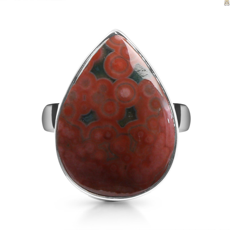 Ocean Jasper Adjustable Ring-ADJ-R OCJ-2-163
