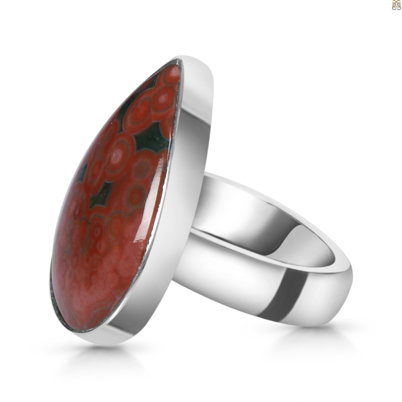 Ocean Jasper Adjustable Ring-ADJ-R OCJ-2-163