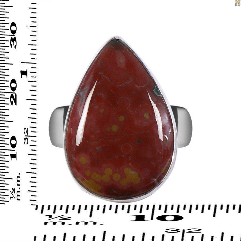 Ocean Jasper Adjustable Ring-ADJ-R OCJ-2-166