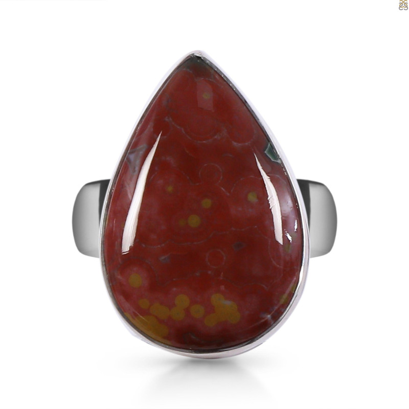 Ocean Jasper Adjustable Ring-ADJ-R OCJ-2-166