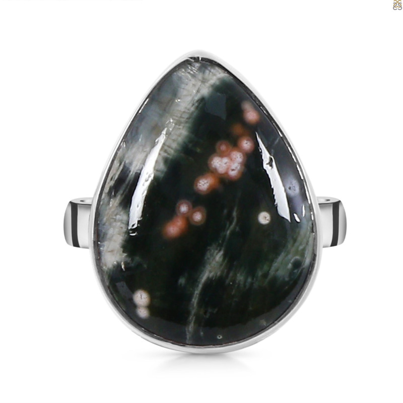 Ocean Jasper Adjustable Ring-ADJ-R OCJ-2-174
