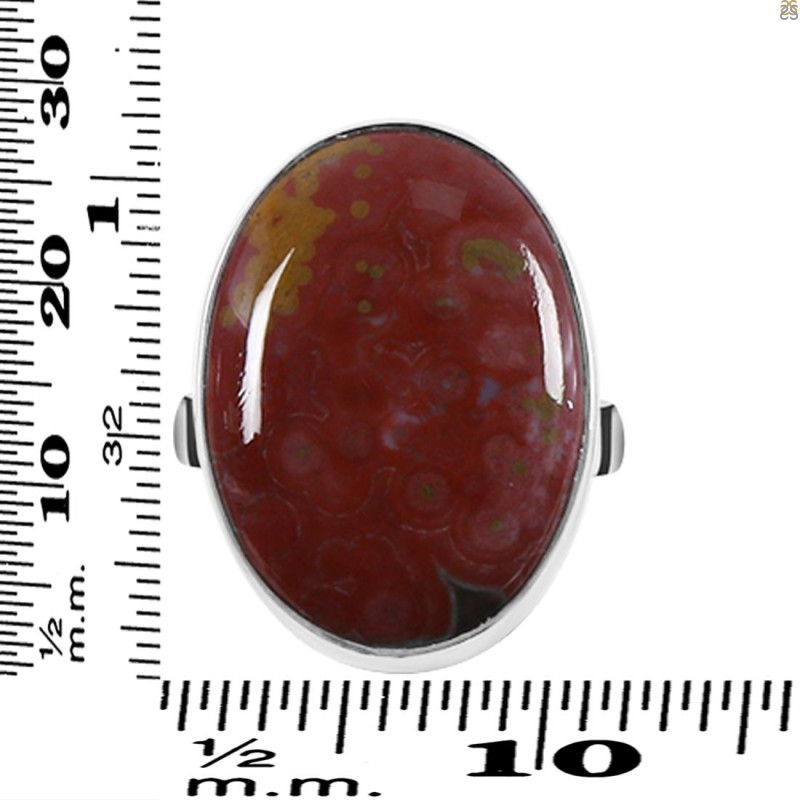 Ocean Jasper Adjustable Ring-ADJ-R OCJ-2-176