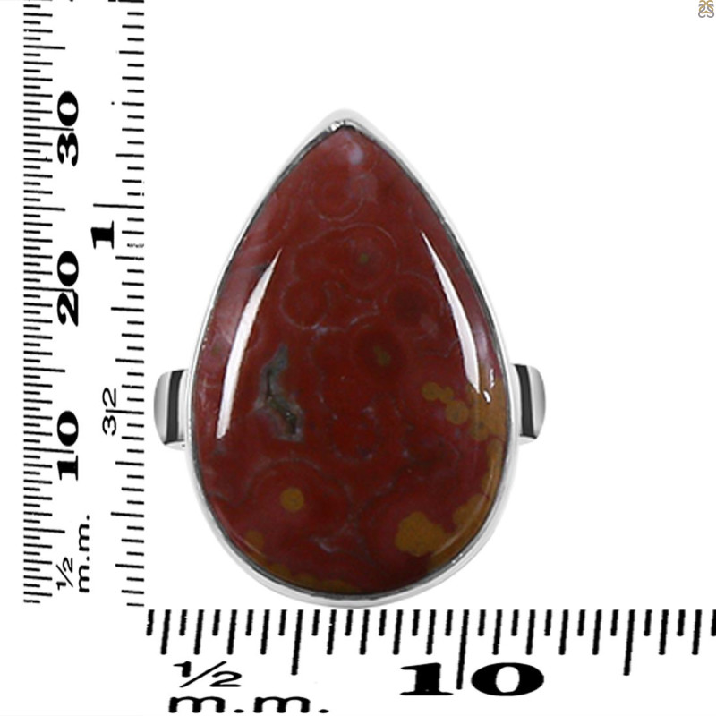 Ocean Jasper Adjustable Ring-ADJ-R OCJ-2-179