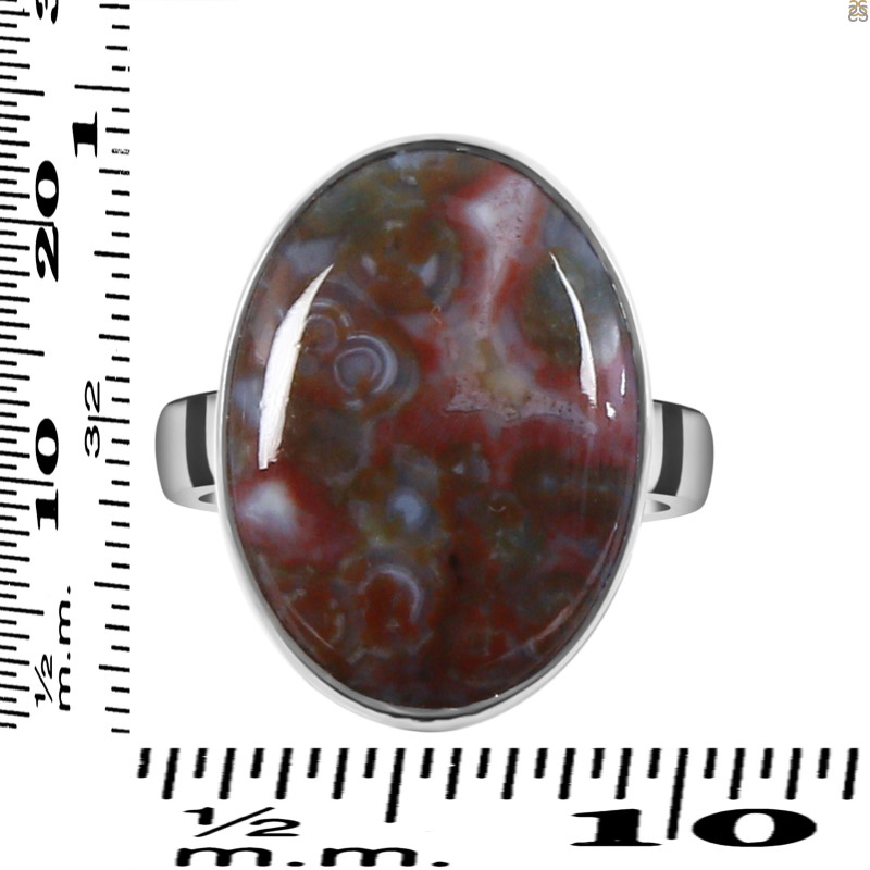Ocean Jasper Adjustable Ring-ADJ-R OCJ-2-182