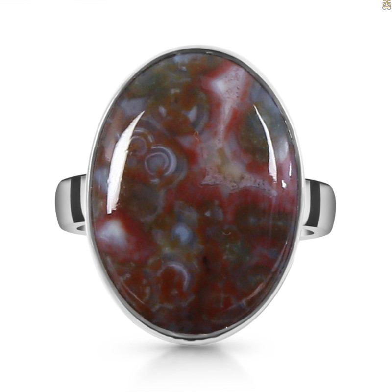 Ocean Jasper Adjustable Ring-ADJ-R OCJ-2-182