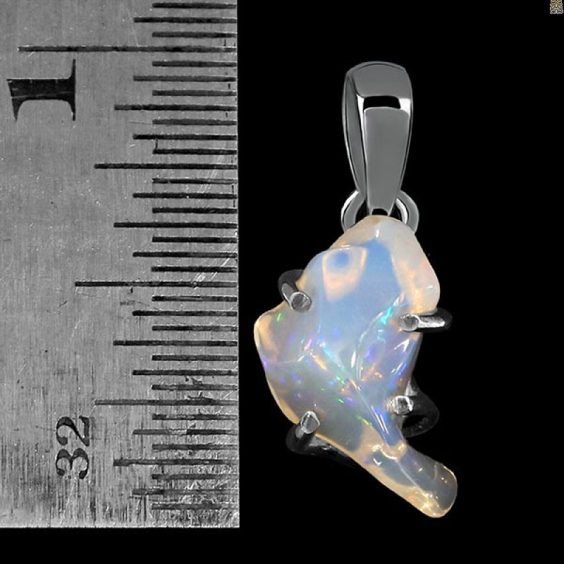 Opal Polished Nugget Pendant-SP OPL-1-239