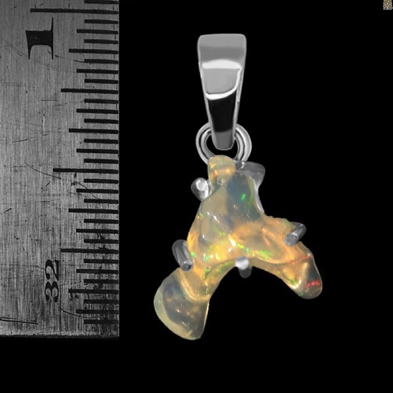 Opal Polished Nugget Pendant-SP OPL-1-271