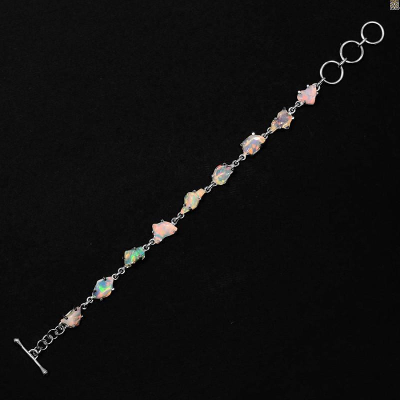 Opal Polished Nugget Bracelet-BSL OPL-11-16