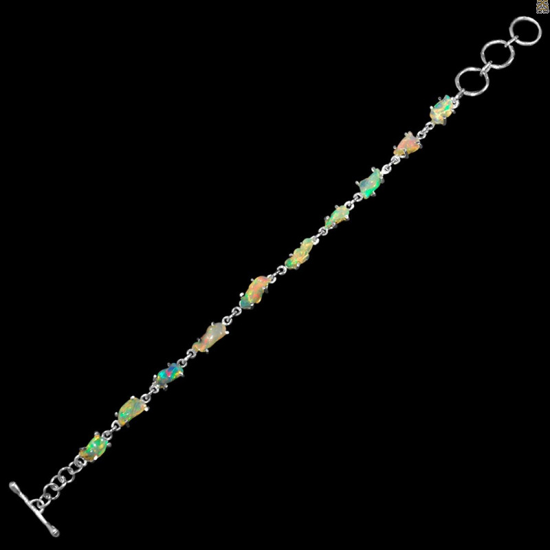 Opal Polished Nugget Bracelet-BSL OPL-11-58