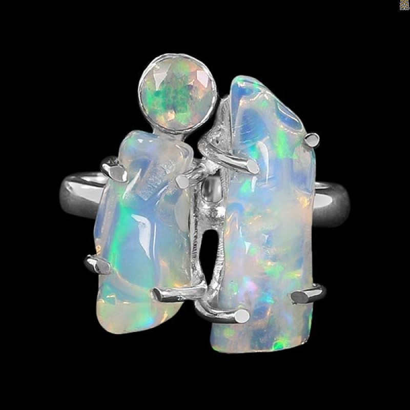 Opal Polished Nugget Ring-2R-Size-8 OPL-2-1108