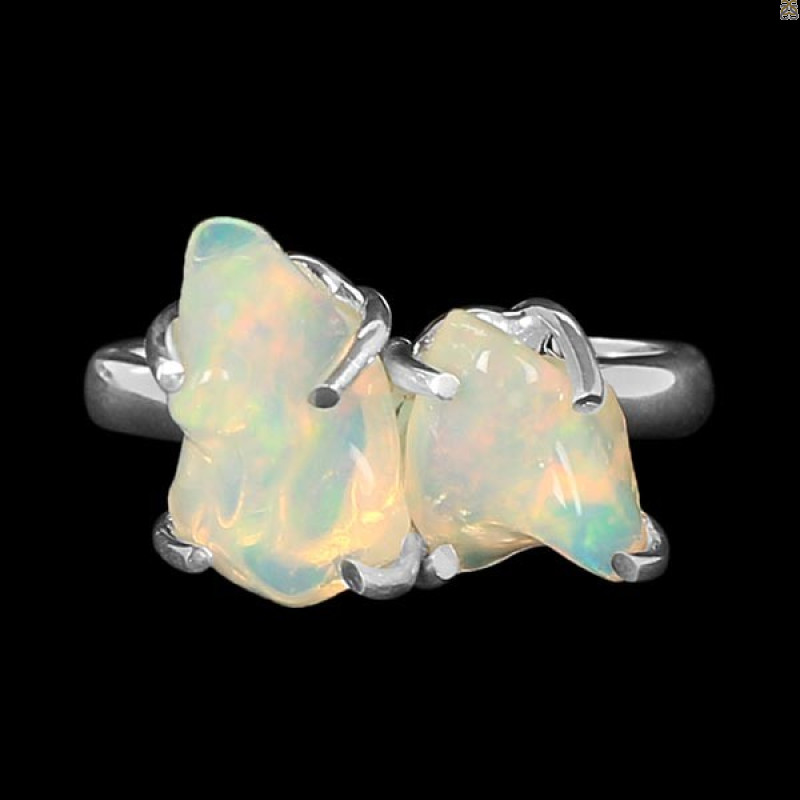 Opal Polished Nugget Ring-R-Size-9 OPL-2-206