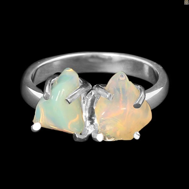 Opal Polished Nugget Ring-R-Size-9 OPL-2-210