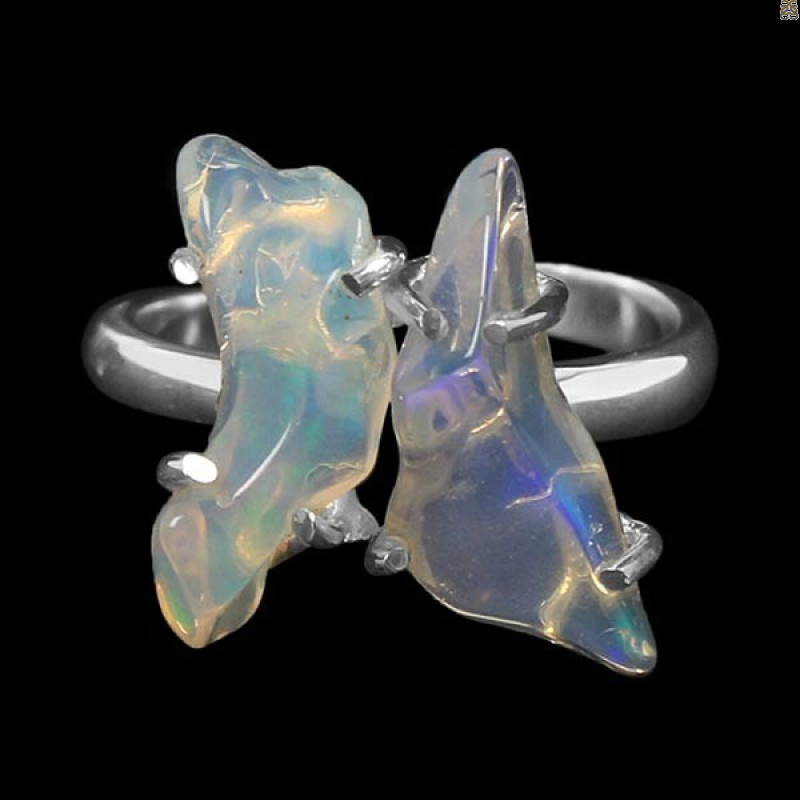 Opal Polished Nugget Ring-R-Size-8 OPL-2-224