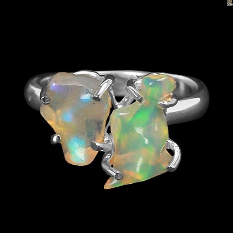 Opal Polished Nugget Ring-R-Size-8 OPL-2-231