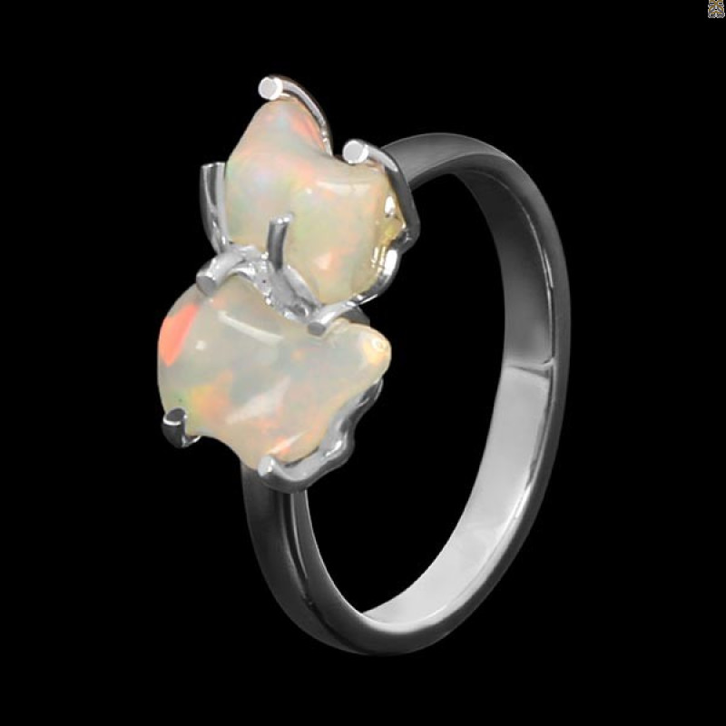Opal Polished Nugget Ring-R-Size-8 OPL-2-232