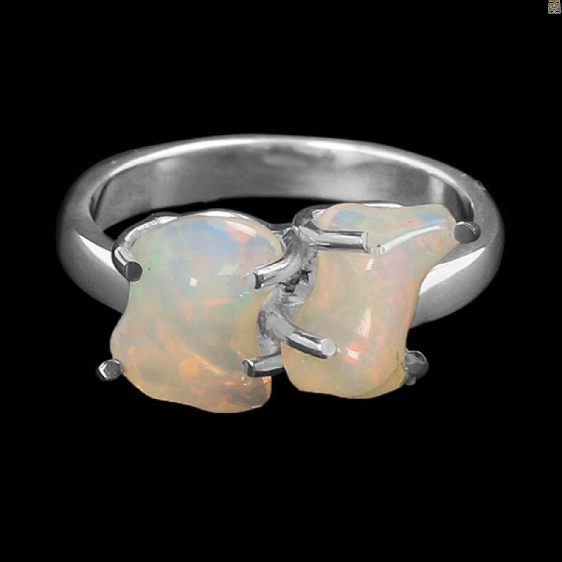 Opal Polished Nugget Ring-R-Size-8 OPL-2-232