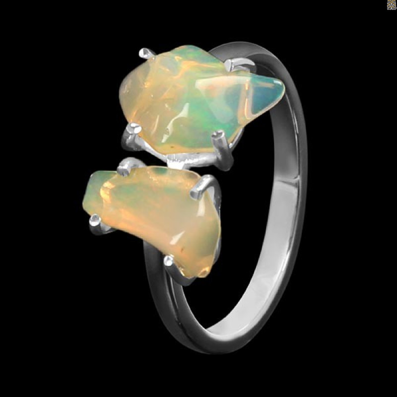 Opal Polished Nugget Ring-R-Size-8 OPL-2-261