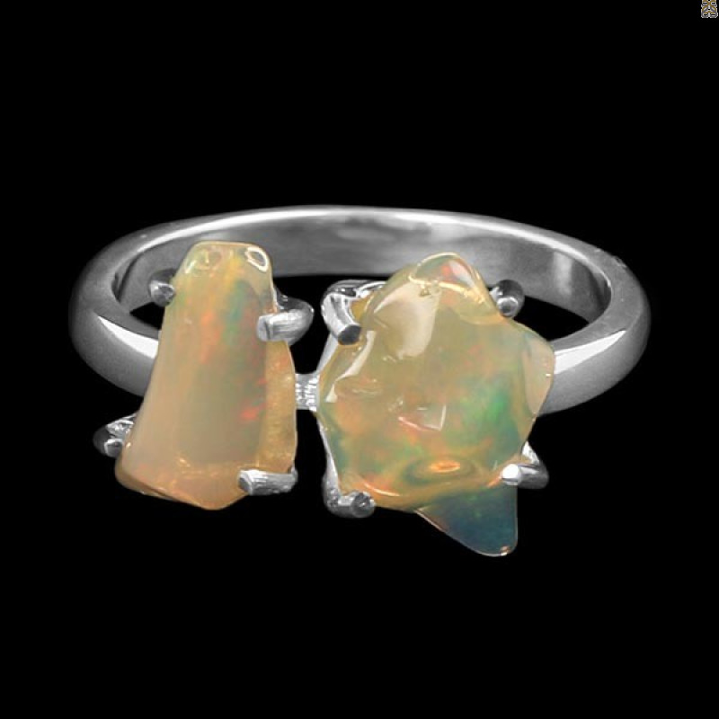 Opal Polished Nugget Ring-R-Size-8 OPL-2-261