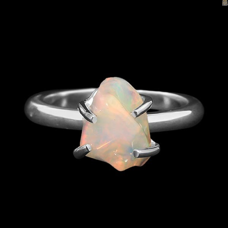 Opal Polished Nugget Ring-R-Size-8 OPL-2-359