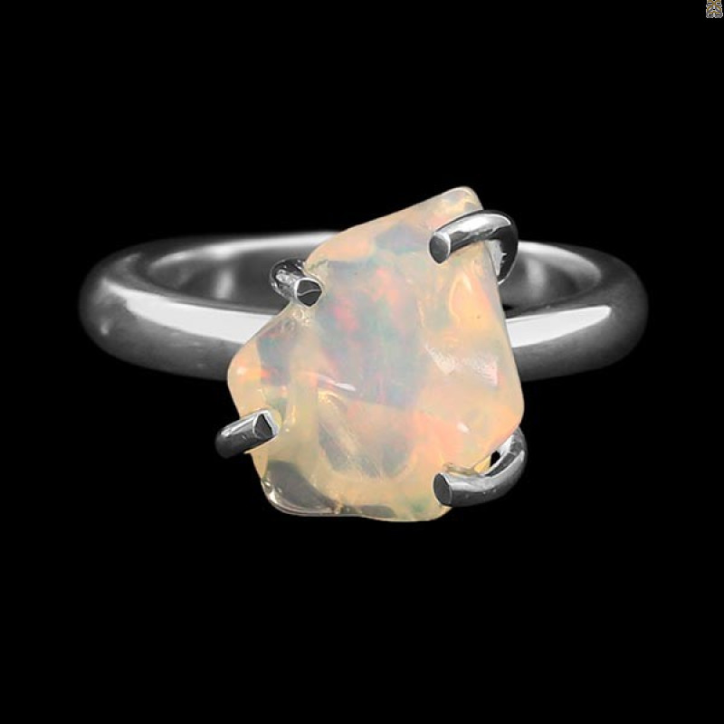 Opal Polished Nugget Ring-R-Size-8 OPL-2-363