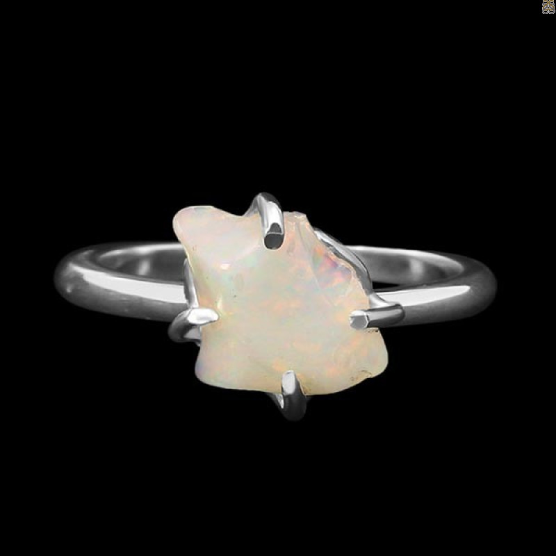 Opal Polished Nugget Ring-R-Size-8 OPL-2-372