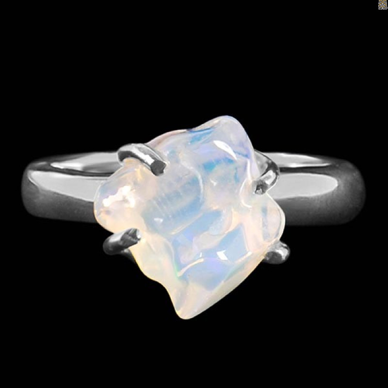 Opal Polished Nugget Ring-R-Size-8 OPL-2-430