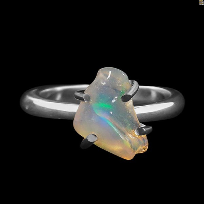 Opal Polished Nugget Ring-R-Size-8 OPL-2-470