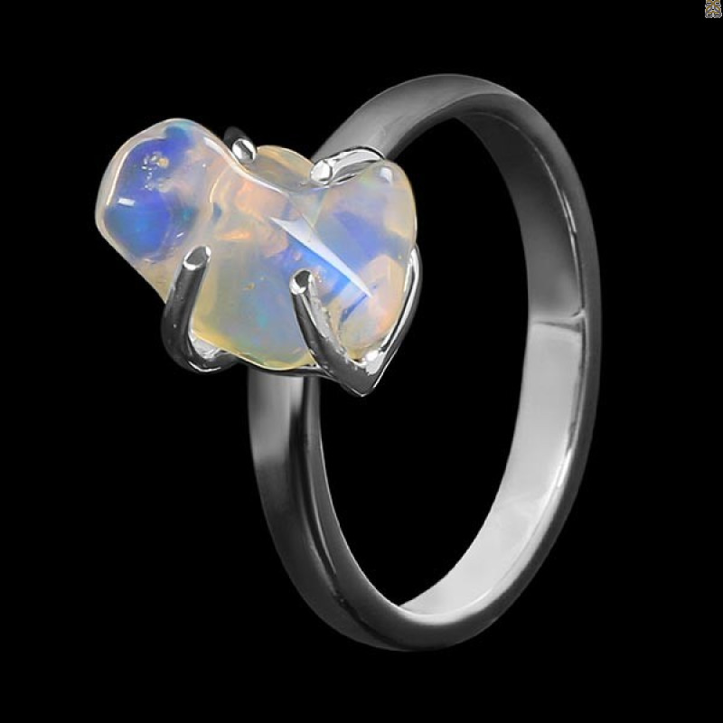 Opal Polished Nugget Ring-R-Size-8 OPL-2-490