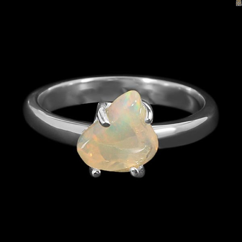 Opal Polished Nugget Ring-R-Size-8 OPL-2-527
