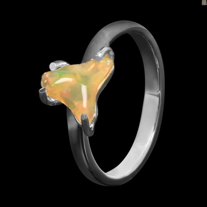Opal Polished Nugget Ring-R-Size-8 OPL-2-553