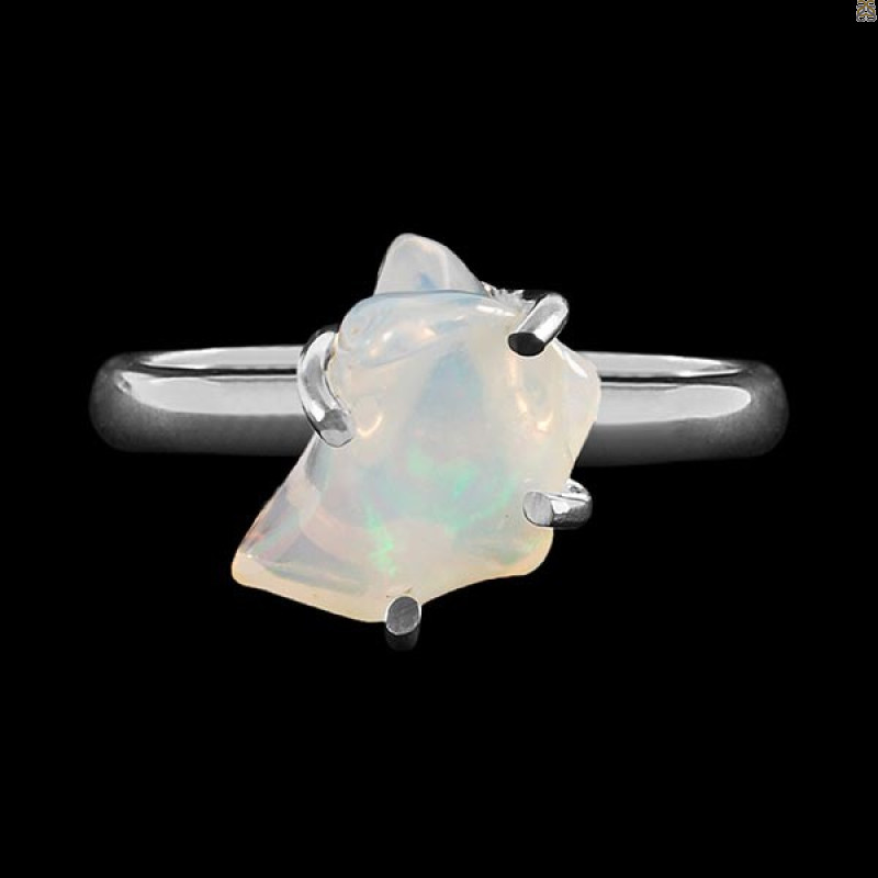 Opal Polished Nugget Ring-R-Size-9 OPL-2-802