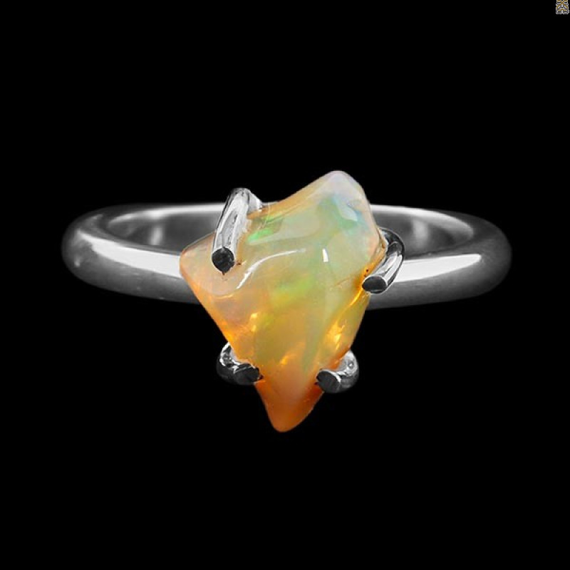 Opal Polished Nugget Ring-R-Size-9 OPL-2-818