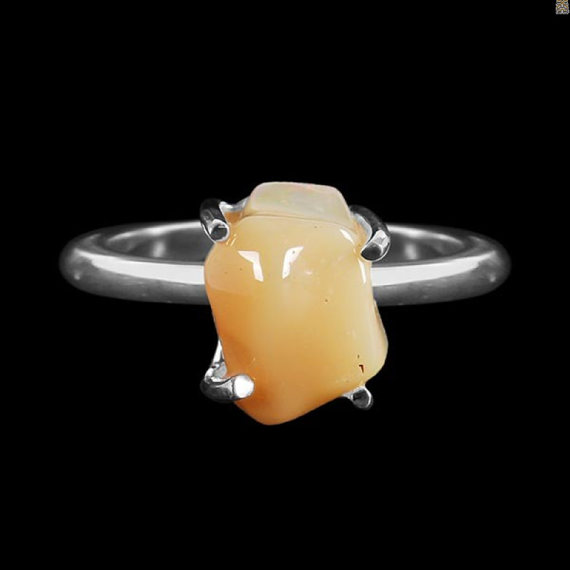 Opal Polished Nugget Ring-R-Size-9 OPL-2-823