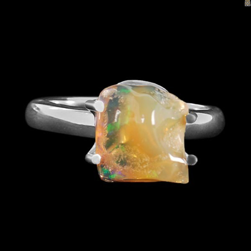 Opal Polished Nugget Ring-R-Size-9 OPL-2-831